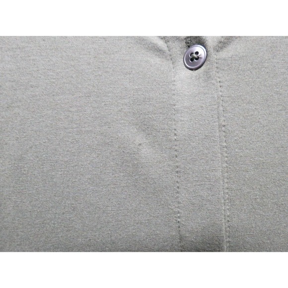 J. Jill Green Kale Button Up Shirt Style Dress Size Small NWT Comfortable - Picture 2 of 9